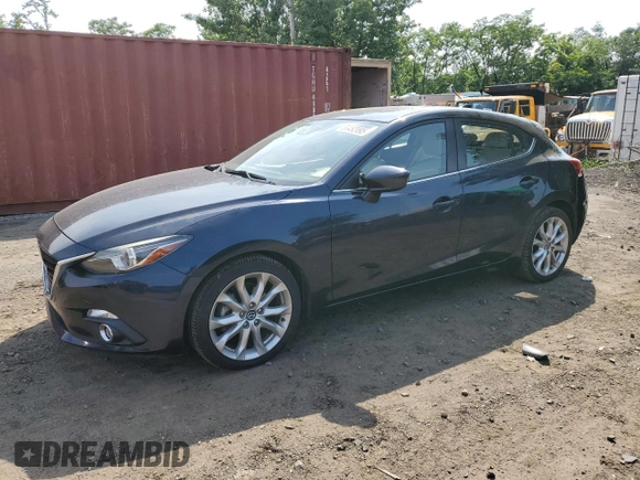 2016 Mazda 3 S Grand Touring with VIN JM1BM1N37G1332513, listed as a Copart auction lot 60492095 with 85,986 mi miles and Salvage title. Bid and sale history available at DreamBid. Image 1.