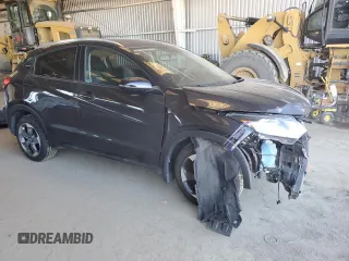 2018 Honda HR-V EX-L Navi with VIN 3CZRU6H71JM727818, listed as a Copart auction lot 48419055 with 35,029 mi miles and Salvage Title. Bid and sale history available at carsss.com. Image 4.