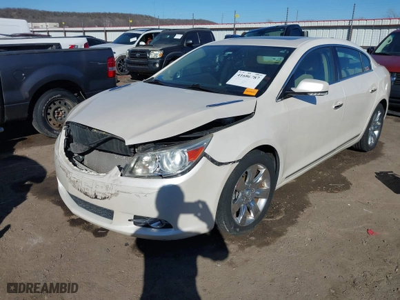 2013 Buick LaCrosse Premium 2 with VIN 1G4GH5G33DF322473, listed as a IAAI auction lot 41686787 with 206,634 mi miles. Bid and sale history available at carsss.com. Image 17.