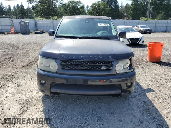 2010 Land Rover Range Rover Sport HSE Lux with VIN SALSK2D49AA219829, listed as a Copart auction lot 59229545 with 148,270 mi miles and Salvage title. Bid and sale history available at DreamBid. Image 5.