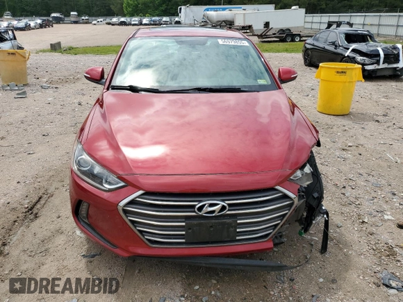 2017 Hyundai Elantra Value Edition z VIN KMHD84LF2HU298732, wystawiony jako Copart lot #56979855 z przebiegiem 77 374 mil mil oraz Szkoda całkowita • Salvage title. Historia ofert i sprzedaży dostępna na DreamBid. Obrazek 5.