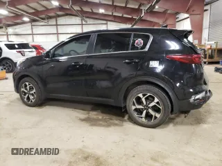 2021 Kia Sportage LX with VIN KNDPM3AC3M7844446, listed as a Copart auction lot 52189735 with 43,814 mi miles and Clean Title. Bid and sale history available at carsss.com. Image 2.