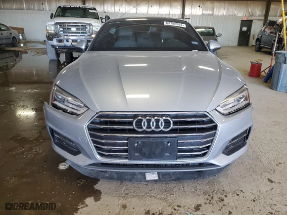 2018 Audi A5 Sportback Premium with VIN WAUANCF5XJA017231, listed as a Copart auction lot 53790064 with NaN miles and Salvage Title. Bid and sale history available at carsss.com. Image 5.