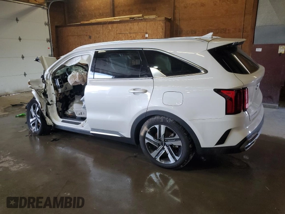 2023 Kia Sorento Hybrid EX with VIN KNDRHDLG9P5141081, listed as a Copart auction lot 65114294 with 0 mi miles and Salvage Title. Bid and sale history available at carsss.com. Image 2.