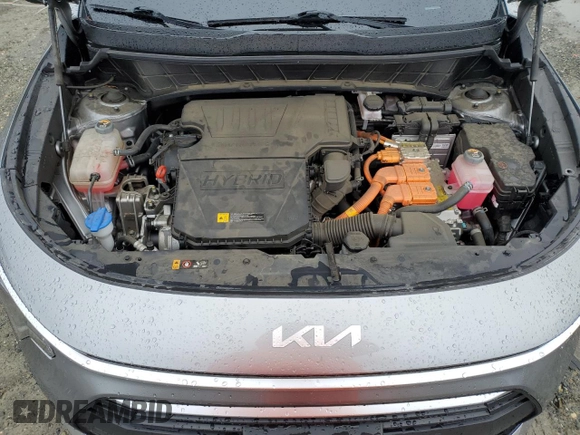 2023 Kia Niro LX with VIN KNDCP3LE3P5070459, listed as a Copart auction lot 81732734 with 95,683 mi miles and Salvage Title. Bid and sale history available at carsss.com. Image 12.