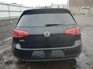 2017 Volkswagen Golf GTI S with VIN 3VW4T7AU3HM010613, listed as a Copart auction lot 44442634 with 79,532 mi miles and Salvage Title. Bid and sale history available at carsss.com. Image 6.