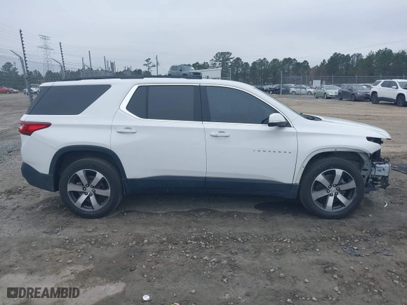 2021 Chevrolet Traverse LT Leather with VIN 1GNERHKWXMJ218336, listed as a IAAI auction lot 41509560 with 103,372 mi miles. Bid and sale history available at carsss.com. Image 14.