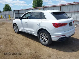 2023 Audi Q3 S line Premium with VIN WA1DECF32P1089395, listed as a IAAI auction lot 42726165 with 48,093 mi miles and . Bid and sale history available at DreamBid. Image 3.