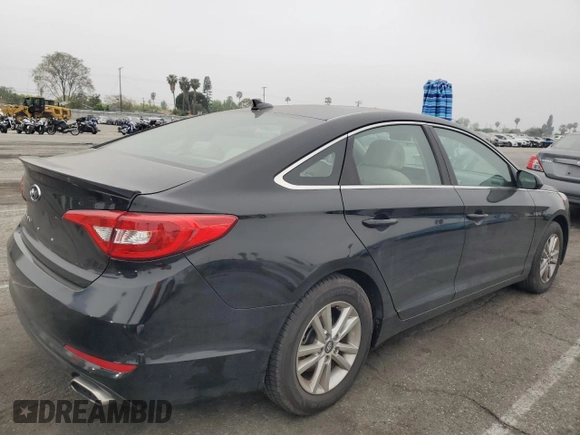 2015 Hyundai Sonata 2.4L SE with VIN 5NPE24AF1FH235304, listed as a Copart auction lot 52548435 with 55,261 mi miles and Salvage Title. Bid and sale history available at carsss.com. Image 3.