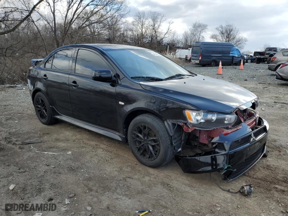 2010 Mitsubishi Lancer GTS with VIN JA32U8FWXAU032583, listed as a Copart auction lot 45248825 with 256,051 mi miles and Salvage Title. Bid and sale history available at carsss.com. Image 4.