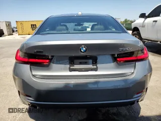 2024 BMW 3 Series 330i xDrive with VIN 3MW89FF08R8E67556, listed as a Copart auction lot 52790735 with 26,308 mi miles and Clean Title. Bid and sale history available at carsss.com. Image 6.