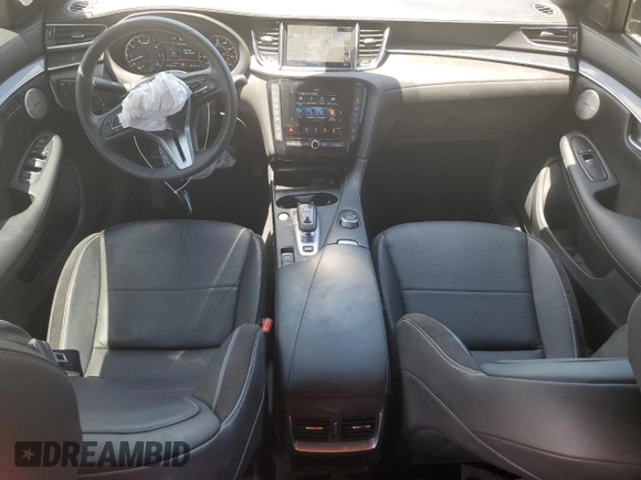 2023 Infiniti QX50 Sport with VIN 3PCAJ5FB0PF115250, listed as a Copart auction lot 56046004 with 17,100 mi miles and . Bid and sale history available at DreamBid. Image 8.