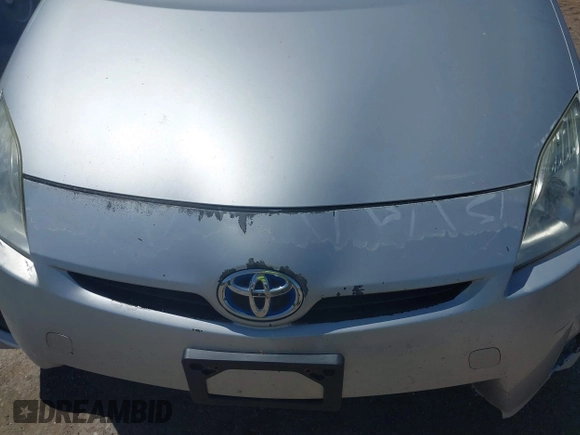2010 Toyota Prius II with VIN JTDKN3DU5A0059412, listed as a IAAI auction lot 42102951 with 218,443 mi miles. Bid and sale history available at carsss.com. Image 6.