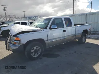 1999 GMC New Sierra 1500 SLE with VIN 2GTEK19T7X1570742, listed as a Copart auction lot 79016454 with 246,437 mi miles and Salvage Title. Bid and sale history available at carsss.com. Image 1.