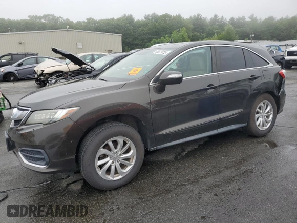 2017 Acura RDX Technology with VIN 5J8TB4H5XHL021576, listed as a Copart auction lot 60629355 with Not provided miles and Salvage title. Bid and sale history available at DreamBid. Image 1.