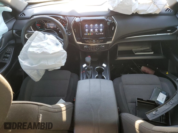 2023 Chevrolet Traverse LT Cloth with VIN 1GNERGKW7PJ222553, listed as a Copart auction lot 49293065 with 53,986 mi miles and Salvage Title. Bid and sale history available at carsss.com. Image 8.