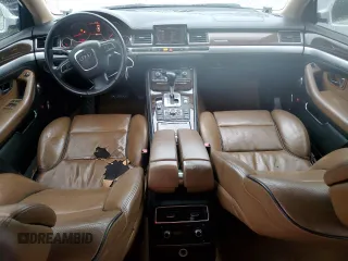 2009 Audi A8 4.2L with VIN WAUMV94E59N005253, listed as a Copart auction lot 70248424 with 154,305 mi miles and Salvage title. Bid and sale history available at DreamBid. Image 8.