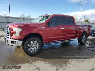 2015 Ford F-150 XLT w/HD Payload Pkg with VIN 1FTFW1EF3FKD22494, listed as a Copart auction lot 49915855 with 213,832 mi miles and Salvage Title. Bid and sale history available at carsss.com. Image 1.