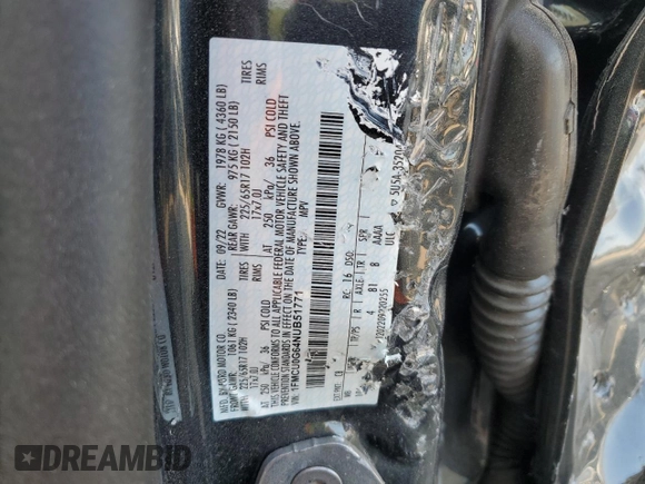 2022 Ford Escape SE z VIN 1FMCU0G64NUB51771, wystawiony jako Copart lot #58930225 z przebiegiem 8 235 mil mil oraz Szkoda całkowita • Salvage title. Historia ofert i sprzedaży dostępna na DreamBid. Obrazek 13.