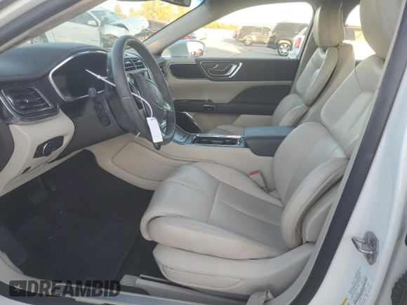 2020 Lincoln Continental Standard with VIN 1LN6L9PK2L5602320, listed as a Copart auction lot 76764124 with 37,605 mi miles and Salvage Title. Bid and sale history available at carsss.com. Image 7.