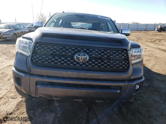 2018 Toyota Tundra 4WD SR5 with VIN 5TFAW5F15JX776729, listed as a Copart auction lot 75654214 with 70,319 mi miles and Salvage Title. Bid and sale history available at carsss.com. Image 5.