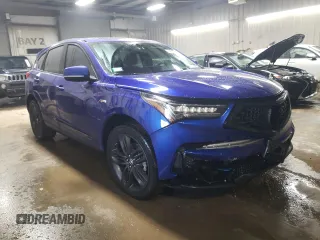 2020 Acura RDX w/A-Spec Pkg with VIN 5J8TC2H63LL015301, listed as a Copart auction lot 42997995 with 39,150 mi miles and Salvage title. Bid and sale history available at DreamBid. Image 4.