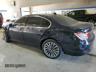 2011 BMW 7 Series 740i with VIN WBAKA4C53BC392488, listed as a Copart auction lot 77876674 with 0 mi miles and Salvage Title. Bid and sale history available at carsss.com. Image 2.