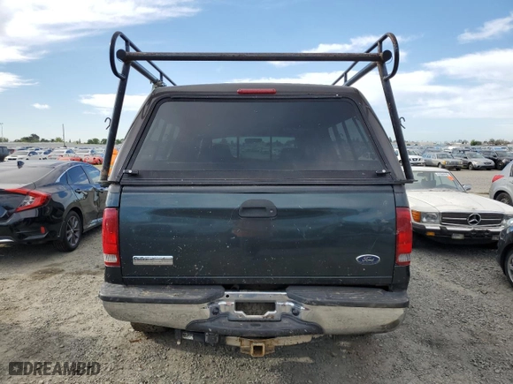 2006 Ford Super Duty F-250 XL with VIN 1FTSW21P56EA34672, listed as a Copart auction lot 52385255 with 218,632 mi miles and Salvage Title. Bid and sale history available at carsss.com. Image 6.