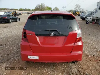 2009 Honda Fit with VIN JHMGE882X9S014265, listed as a Copart auction lot 51140695 with 130,809 mi miles and Salvage Title. Bid and sale history available at carsss.com. Image 6.