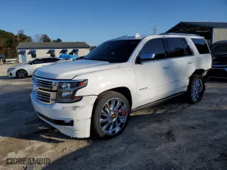 2018 Chevrolet Tahoe Premier with VIN 1GNSCCKC0JR318956, listed as a Copart auction lot 85115564 with 0 mi miles and Salvage Title. Bid and sale history available at carsss.com. Image 1.