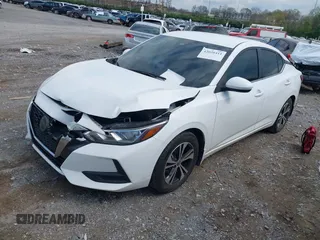 2022 Nissan Sentra SV with VIN 3N1AB8CV5NY299764, listed as a IAAI auction lot 42020411 with 41,171 mi miles and . Bid and sale history available at DreamBid. Image 17.