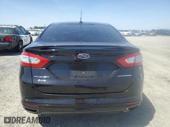 2016 Ford Fusion Titanium with VIN 3FA6P0K99GR329474, listed as a Copart auction lot 57308455 with 127,401 mi miles and Clean title. Bid and sale history available at DreamBid. Image 6.