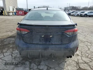 2024 Toyota Corolla XSE with VIN 5YFT4MCE7RP208217, listed as a Copart auction lot 45318595 with 23,133 mi miles and Salvage Title. Bid and sale history available at carsss.com. Image 6.