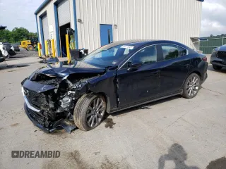 2021 Mazda 3 Select with VIN JM1BPBBL0M1334794, listed as a Copart auction lot 63077845 with Not provided miles and Salvage title. Bid and sale history available at DreamBid. Image 1.