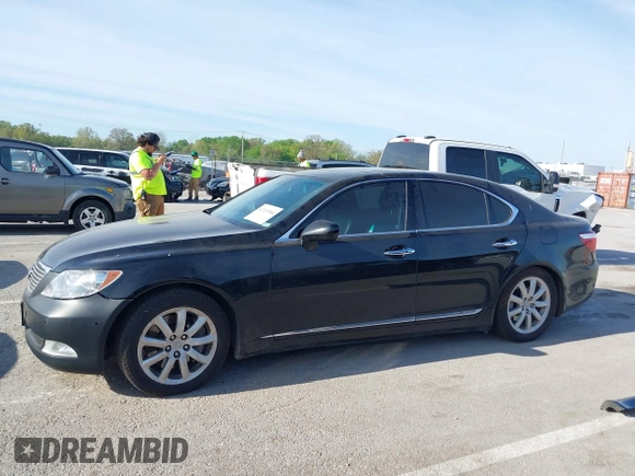 2009 Lexus LS 460 with VIN JTHCL46F495003778, listed as a IAAI auction lot 42111546 with Not Provided miles and . Bid and sale history available at DreamBid. Image 14.