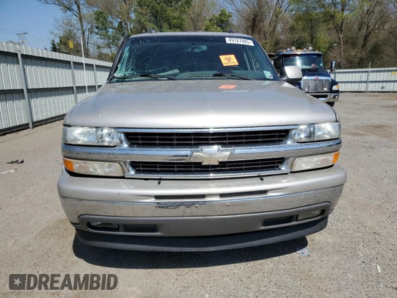 2005 Chevrolet Tahoe LT with VIN 1GNEC13T85R101175, listed as a Copart auction lot 49727485 with 187,301 mi miles and Salvage title. Bid and sale history available at DreamBid. Image 5.