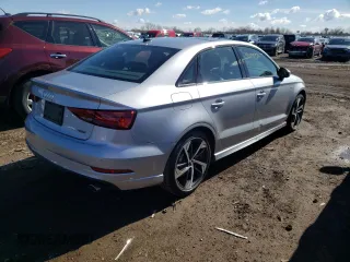 2020 Audi A3 Sedan S line Premium Plus with VIN WAUJEGFF0LA027074, listed as a Copart auction lot 50631724 with 14,833 mi miles. Bid and sale history available at carsss.com. Image 3.