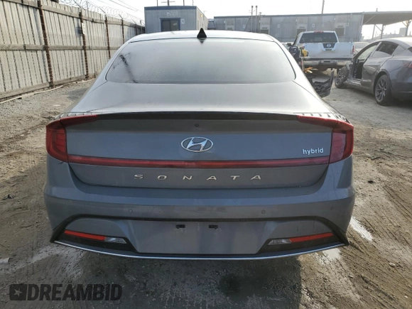 2020 Hyundai Sonata Hybrid Limited with VIN KMHL54JJ6LA010393, listed as a Copart auction lot 41460595 with 62,393 mi miles and Salvage Title. Bid and sale history available at carsss.com. Image 6.