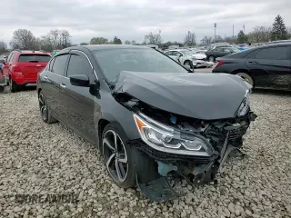 2017 Honda Accord Sedan LX with VIN 1HGCR2F37HA299798, listed as a Copart auction lot 52723705 with 84,637 mi miles and Salvage Title. Bid and sale history available at carsss.com. Image 10.