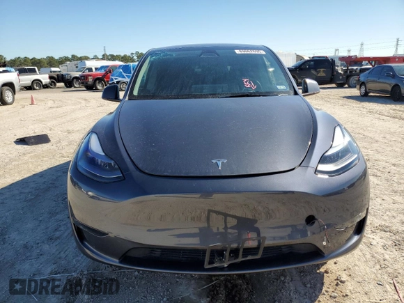 2023 Tesla Model Y Long Range with VIN 7SAYGDEE9PA180293, listed as a Copart auction lot 89062695 with 21,648 mi miles and Salvage Title. Bid and sale history available at DreamBid. Image 5.