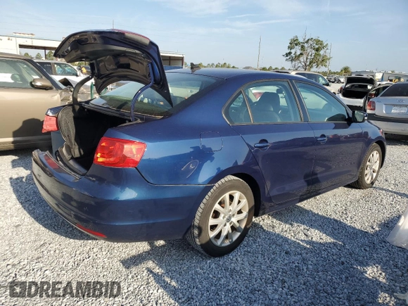 2012 Volkswagen Jetta SE with VIN 3VWDP7AJ1CM427134, listed as a Copart auction lot 55442355 with 128,217 mi miles and Non repairable. Bid and sale history available at DreamBid. Image 3.