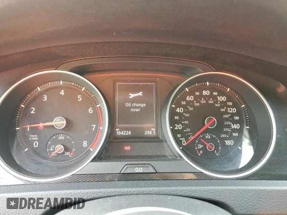 2015 Volkswagen Golf GTI S with VIN 3VW5T7AU5FM008122, listed as a Copart auction lot 72259294 with 164,224 mi miles and Salvage Title. Bid and sale history available at carsss.com. Image 9.