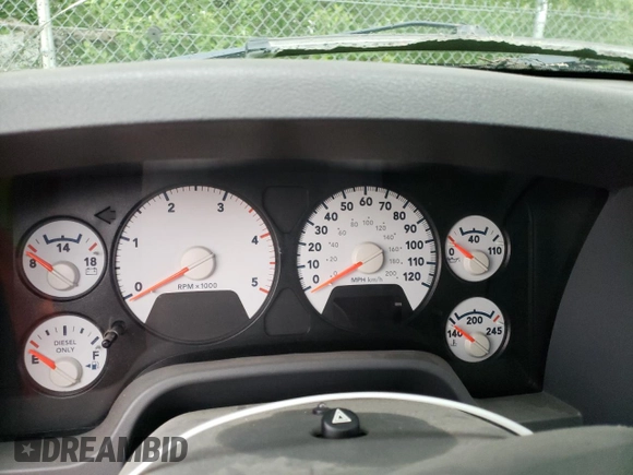 2006 Dodge 3500 SLT with VIN 3D7LX39C96G159374, listed as a Copart auction lot 59817365 with Not provided miles and Clean title. Bid and sale history available at DreamBid. Image 9.