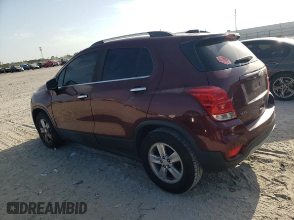 2017 Chevrolet Trax LT with VIN 3GNCJLSB0HL155955, listed as a Copart auction lot 54110195 with 135,527 mi miles and Clean Title. Bid and sale history available at DreamBid. Image 2.