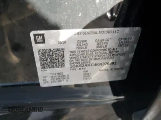 2019 GMC Yukon SLE with VIN 1GKS2AKC4KR379491, listed as a Copart auction lot 74793034 with 46,017 mi miles and Non Repairable. Bid and sale history available at carsss.com. Image 13.