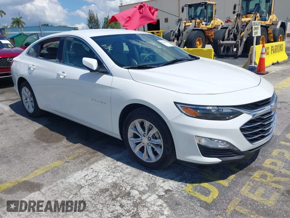 2025 Chevrolet Malibu LT with VIN 1G1ZD5ST2SF130788, listed as a IAAI auction lot 42226422 with 6,199 mi miles and . Bid and sale history available at DreamBid. Image 1.