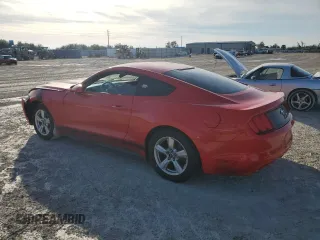 2017 Ford Mustang V6 with VIN 1FA6P8AM9H5289843, listed as a Copart auction lot 81398934 with 88,082 mi miles and Salvage title. Bid and sale history available at DreamBid. Image 2.