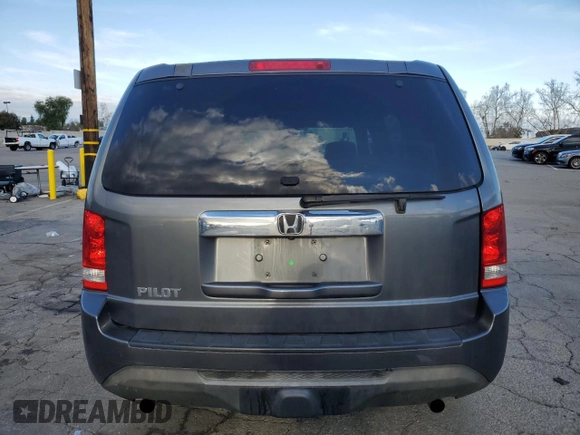 2013 Honda Pilot LX with VIN 5FNYF3H22DB014062, listed as a Copart auction lot 45481404 with 144,141 mi miles and Salvage title. Bid and sale history available at DreamBid. Image 6.