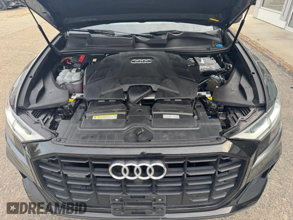 2019 Audi Q8 Premium Plus with VIN WA1EVAF10KD015763, listed as a Copart auction lot 52461255 with 134,540 mi miles and Clean Title. Bid and sale history available at carsss.com. Image 7.