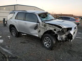 2023 Toyota 4Runner TRD Off Road with VIN JTEPU5JR8P6124744, listed as a Copart auction lot 88430455 with 0 mi miles and Salvage Title. Bid and sale history available at carsss.com. Image 4.